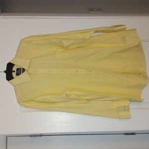 Stafford Travel Easy Care Broadcloth Shirt (Size: 17") (Color: Yellow)
